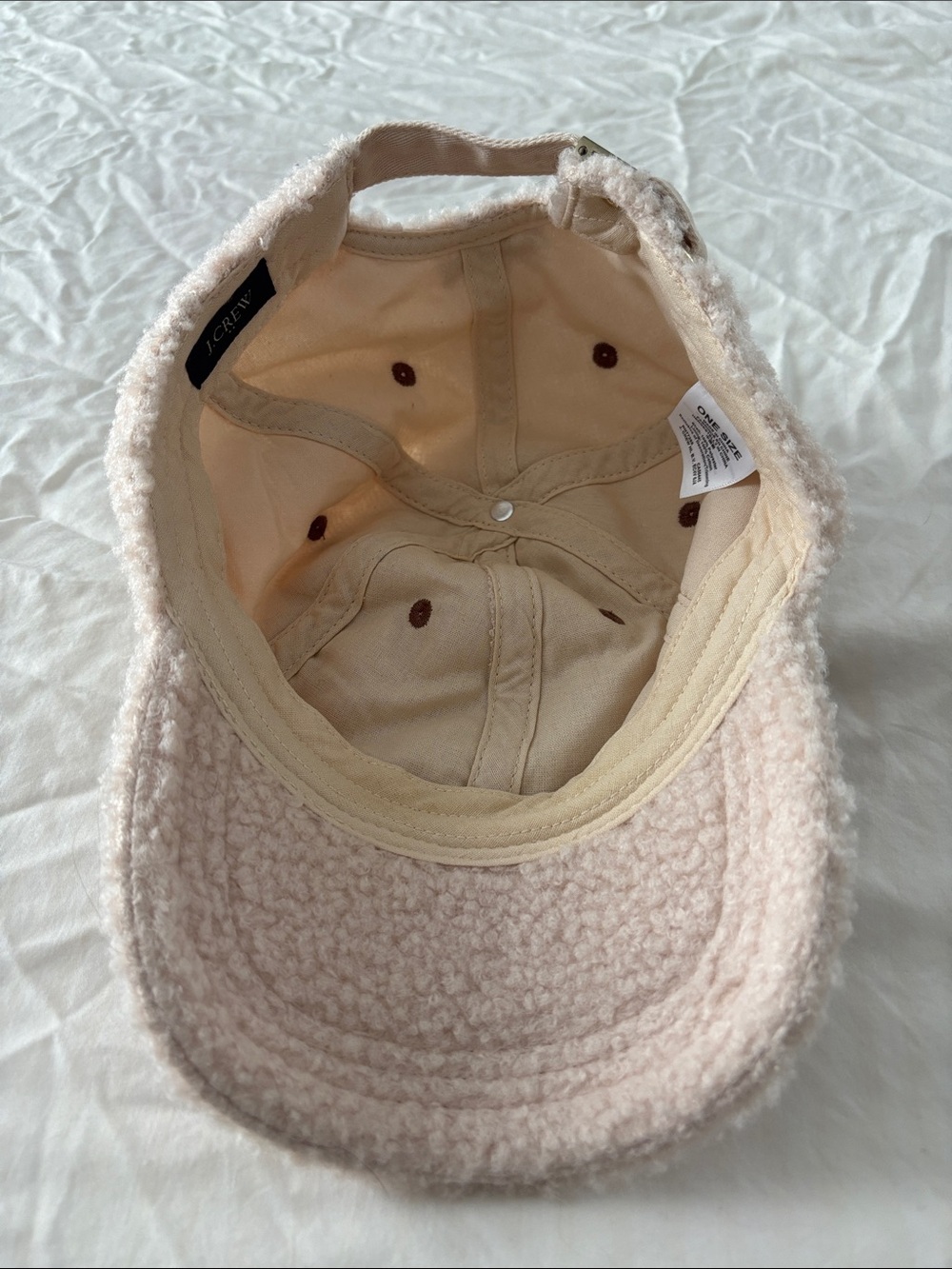 J.Crew Shearling Baseball Cap - Picture 5 of 6